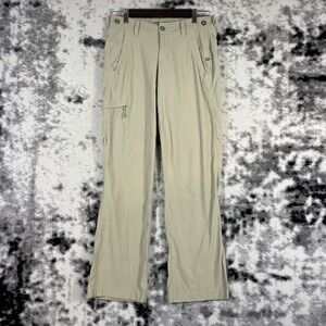 Eddie Bauer Sport Pants Womens Size 4 Beige Outdoors‎ Stretch Performance
